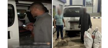 كشف ملابسات فيديو لشخصين حاولا دفن جوالين أسفل أحد الكبارى بالشرقية