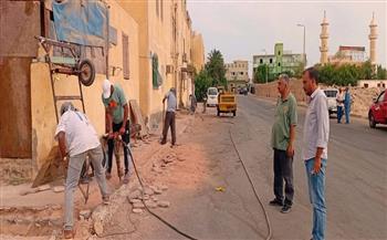 رئيس غارب يتابع تنفيذ أعمال الخطة الاستثمارية للعام المالي 2025/ 2026