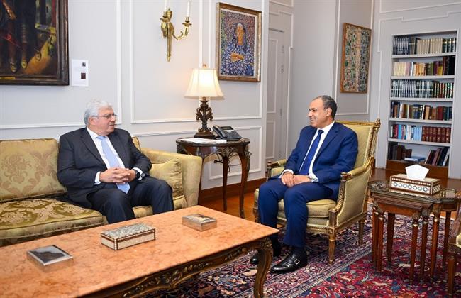 وزير الخارجية يبحث مع وزير التعليم العالي سبل التعاون المشترك