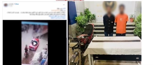  ضبط المتهم بالتعدي على صاحب محل وإحداث تلفيات بسيارته في الفيوم