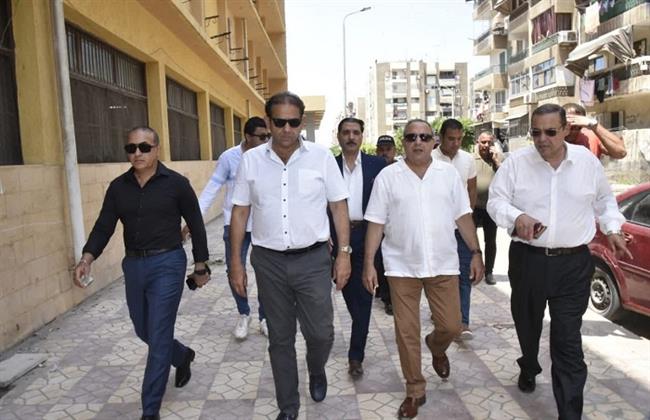محافظ بورسعيد ورئيس الجامعة يتفقدان جاهزية المدن الجامعية