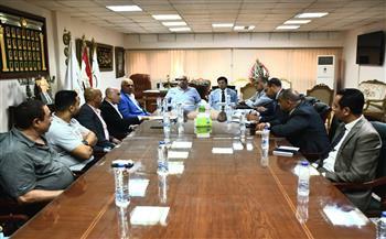 استعدادا للأولمبياد .. صبحي ورئيس الاولمبية يجتمعان بـ"رفع الأثقال" و"المصارعة"   