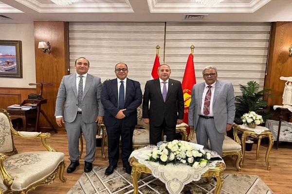 محافظ بورسعيد يتابع تنفيذ مشروع تخطيط موارد المؤسسة «ERP»