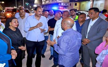 محافظ سوهاج يتفقد مشروعات تطوير الممشى السياحي والميادين العامة
