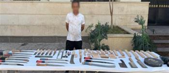 القبض على شخص يدير ورشة لتصنيع الأسلحة البيضاء في القاهرة