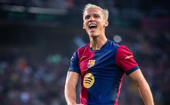 أولمو يعود لتدريبات برشلونة استعدادًا لمباراة مايوركا في افتتاح الليجا