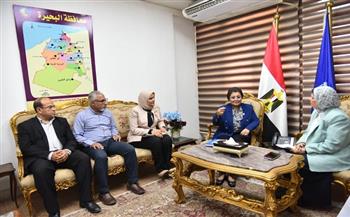 نائب وزير الصحة تعقد اجتماعاً مع عميد كلية التمريض بجامعة دمنهور لبحث ملفات التعاون المشترك