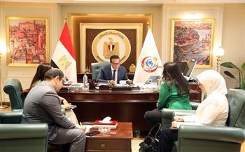‎وزير الصحة يبحث مع المرشحة لمنصب سفيرة مصر لدى السويد ولاتفيا آفاق التعاون الصحي