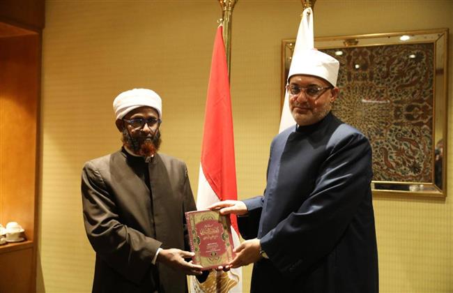 مفتي الجمهورية يستقبل عميد كلية أصول الدين بالهند ويؤكد أهمية تعزيز التعاون بين المؤسسات الدينية 