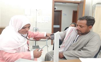 تنظيم قافلة طبية مجانية بوحدة المحاميد بحري بالأقصر