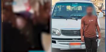 ضبط سائق"ميكروباص" تعدى على شخص في الدقهلية