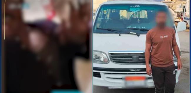 ضبط سائق"ميكروباص" تعدى على شخص في الدقهلية