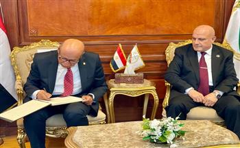 رئيس النيابة الإدارية يستقبل رئيس محكمة النقض ورئيس مجلس القضاء الأعلى لتهنئته بالمنصب الجديد