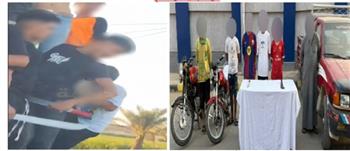 ضبط المتهمين بتعطيل حركة المرور أثناء سيرهم بموكب زفاف في بني سويف