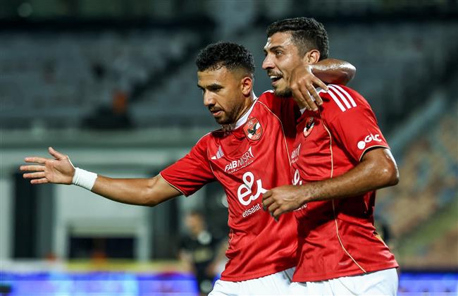 الدوري الممتاز.. محمد شريف يسجل الهدف الأول للأهلي في مرمى فاركو