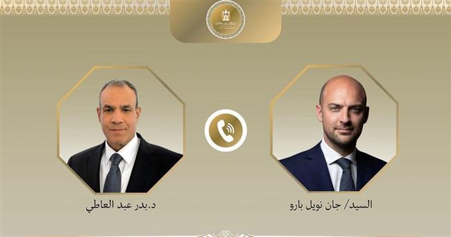 وزير الخارجية يؤكد أهمية مضاعفة الضغوط الأوروبية لوقف إطلاق النار في غزة