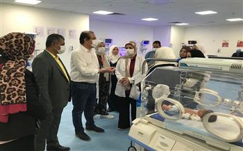 نائب وزير الصحة يتفقد المنشآت الطبية بالمنيا ويحدد مهلة 45 يومًا لمعالجة السلبيات