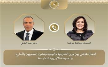 الشراكة الاستراتيجية وحرب غزة.. تفاصيل اتصال وزير الخارجية مع مفوضة الاتحاد الأوروبي للمتوسط