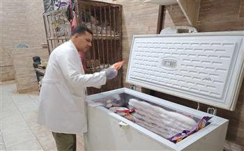 بيطري الوادي الجديد ينفذ حملات تفتيشيه ومرور على 25 منشأة غذائية