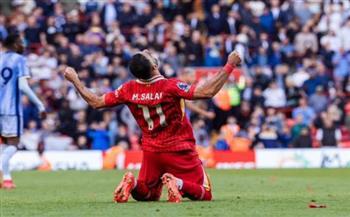 محمد صلاح يقترب من إنجاز تاريخي جديد الدوري الإنجليزي