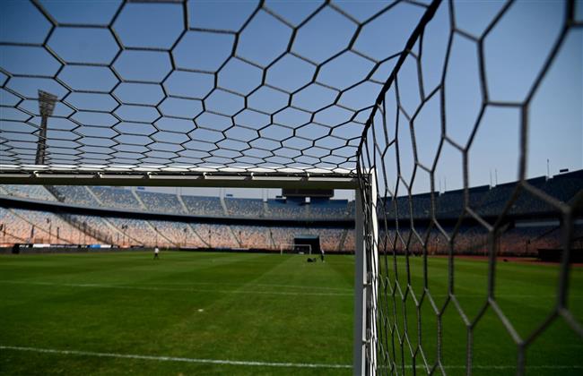 ستاد القاهرة يتزين قبل مباراة الزمالك أمام المقاولون العرب 