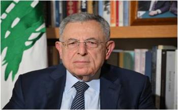 فؤاد السنيورة يدعو لحصر السلاح بيد الدولة اللبنانية