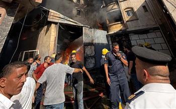 محافظ القاهرة يشكل لجنة هندسية لفحص عقار متضرر من حريق بولاق أبو العلا