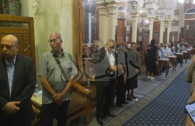 عزاء الكاتب والروائي صنع الله إبراهيم من مسجد عمر مكرم