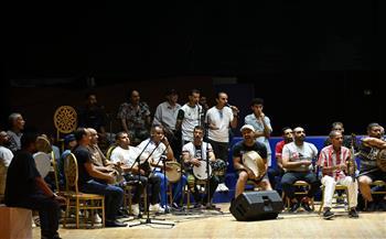 فرق ملتقى السمسمية تؤدي بروفاتها استعدادًا لحفل الافتتاح اليوم