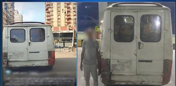 ضبط قائد سيارة "سرفيس" للسير بدون لوحات معدنية في الشرقية   