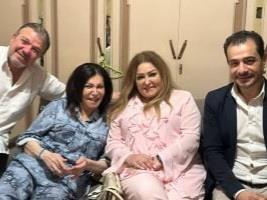 وزارة الثقافة ونقابة المهن التمثيلية  ودعم للفنانة  نجوى فؤاد بزيارة إنسانية