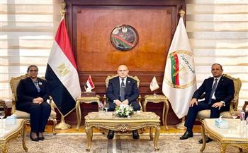 رئيس النيابة الإدارية يستقبل رئيسة المجلس القومي للمرأة لتهنئته بالمنصب الجديد