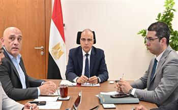  وزير الري يتابع أعمال التطوير الجارية بعدد من ملفات العمل