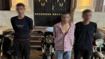 سقوط عاطلين احترفا سرقة الدراجات النارية في السيدة زينب