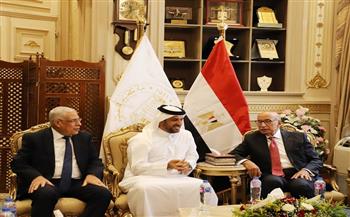 رئيس "القضاء الأعلى" يطلق مدونة السلوك القضائي خلال استقبال رئيس مجلس القضاء الإماراتي