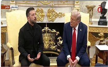 زيلينسكي: أشكر الرئيس ترامب على عمله من أجل وقف القتال.. ونتطلع لحل دبلوماسي لإنهاء الحرب