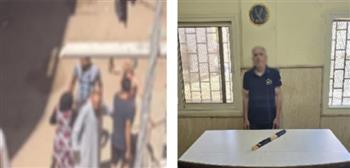  ضبط المتهم بالتعدى  لفظيا على مسنة وتهديدها بعصا خشبية في الإسكندرية