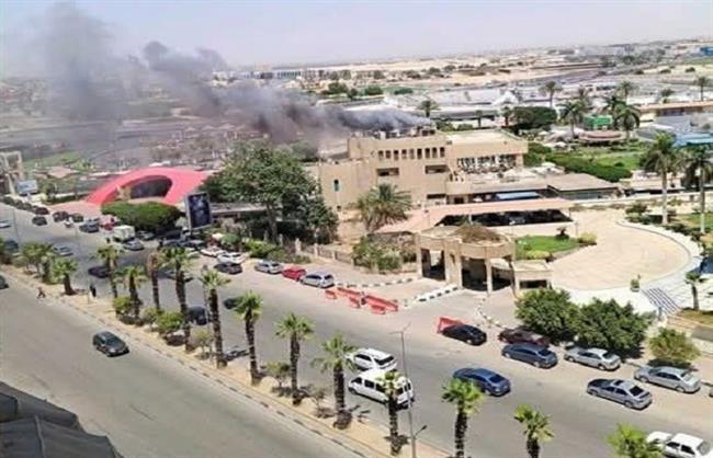 السيطرة على حريق في فرع النادي الأهلي بمدينة نصر 