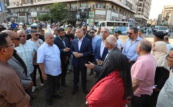 محافظ القاهرة: رفع كفاءة الطريق أمام حديقة الأزبكية تمهيدًا لإعادة فتحه أمام المشاه  