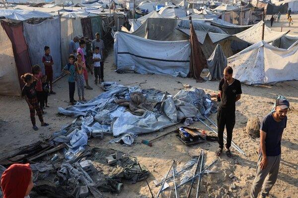 مصادر طبية فلسطينية: شهيدان في غارة إسرائيلية على خيمة للنازحين غرب غزة