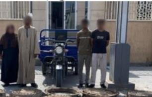 ضبط عصابة تخصصت في سرقة أغطية البلاعات وحديد التسليح بالتجمع 