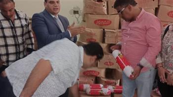 محافظة الجيزة تضبط 9 أطنان لانشون مجهول المصدر وغير صالح للاستهلاك الآدمي بالطالبية