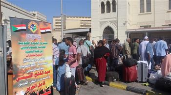 سكك حديد مصر: تسيير القطار السادس لتسهيل العودة الطوعية للأشقاء السودانيين