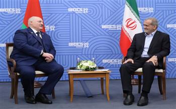 إيران وبيلاروسيا توقعان 12 وثيقة تعاون وبيانا مشتركا خلال زيارة بزشكيان إلى مينسك
