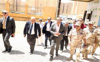 ‎وزير الصحة يتفقد مشروع إنشاء مستشفى التأمين الصحي بالعاصمة الإدارية 