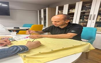 متحف محمد محمود خليل وحرمه ينظم ورشة "الرسم على الحرير"
