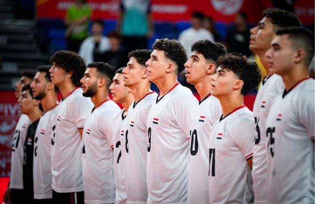 "شباب الفراعنة" يستهل مشواره في مونديال الطائرة بالصين بالفوز على المغرب     
