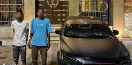 القبض على شخصين لسرقتهما كارت فيزا من سيدة في الغربية 