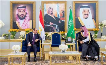 الرئيس السيسي وولي عهد السعودية يشددان على ضرورة الإسراع في إدخال المساعدات إلى غزة  