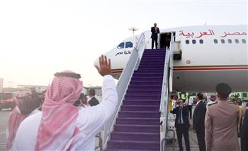 انتهاء اجتماع الرئيس السيسي مع ولي العهد السعودي في مدينة نيوم